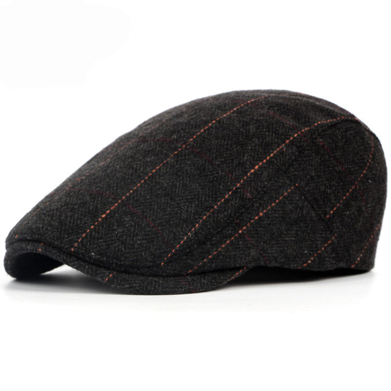 Pinstripe Herringbone Cap