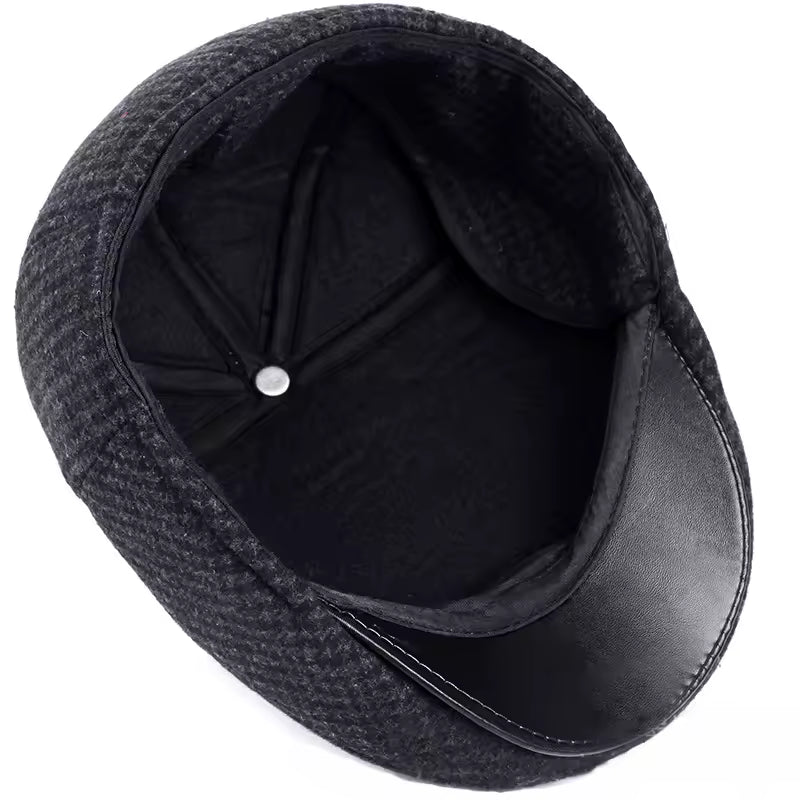 Wool Ear Flap Cap